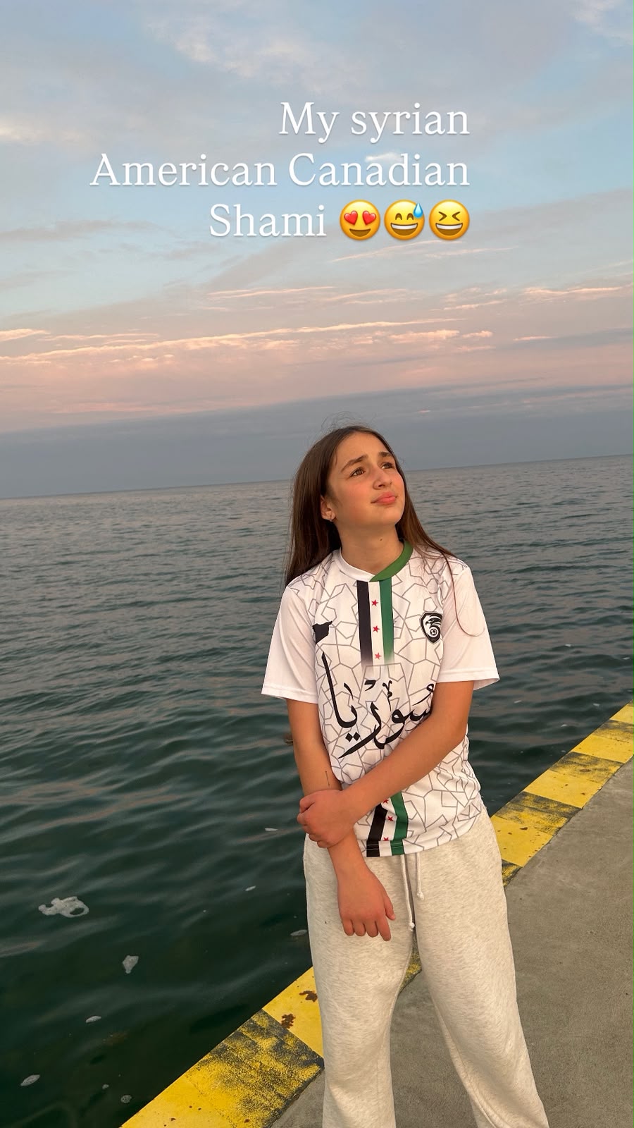 Sham on the pier